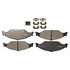 DX804 by MONROE - Total Solution Semi-Metallic Brake Pads