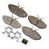 DX806 by MONROE - Total Solution Semi-Metallic Brake Pads