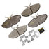 DX806 by MONROE - Total Solution Semi-Metallic Brake Pads