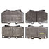 DX812 by MONROE - Total Solution Semi-Metallic Brake Pads
