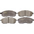 DX815A by MONROE - Monroe Brakes Total Solution Semi-Metallic Brake Pads