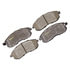DX815A by MONROE - Monroe Brakes Total Solution Semi-Metallic Brake Pads