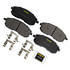 DX815C by MONROE - Monroe Brakes Total Solution Semi-Metallic Brake Pads
