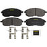 DX815C by MONROE - Monroe Brakes Total Solution Semi-Metallic Brake Pads