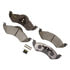 DX820 by MONROE - Total Solution Semi-Metallic Brake Pads