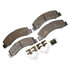 DX824 by MONROE - Total Solution Semi-Metallic Brake Pads