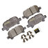 DX828 by MONROE - Total Solution Semi-Metallic Brake Pads