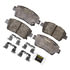 DX822 by MONROE - Total Solution Semi-Metallic Brake Pads