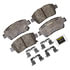 DX822 by MONROE - Total Solution Semi-Metallic Brake Pads