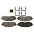 DX830 by MONROE - Total Solution Semi-Metallic Brake Pads