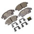 DX831 by MONROE - Total Solution Semi-Metallic Brake Pads
