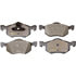 DX843 by MONROE - Total Solution Semi-Metallic Brake Pads
