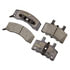 DX845 by MONROE - Total Solution Semi-Metallic Brake Pads