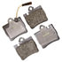 DX848A by MONROE - Total Solution Semi-Metallic Brake Pads