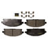 DX855 by MONROE - Total Solution Semi-Metallic Brake Pads