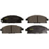 DX855A by MONROE - Total Solution Semi-Metallic Brake Pads