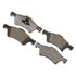 DX857 by MONROE - Total Solution Semi-Metallic Brake Pads