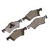DX857 by MONROE - Total Solution Semi-Metallic Brake Pads