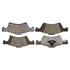 DX857 by MONROE - Total Solution Semi-Metallic Brake Pads
