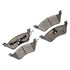 DX858 by MONROE - Total Solution Semi-Metallic Brake Pads