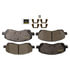 DX866 by MONROE - Total Solution Semi-Metallic Brake Pads