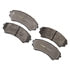 DX867 by MONROE - Total Solution Semi-Metallic Brake Pads