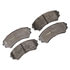 DX867 by MONROE - Total Solution Semi-Metallic Brake Pads