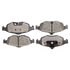 DX869 by MONROE - Total Solution Semi-Metallic Brake Pads