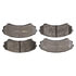 DX867 by MONROE - Total Solution Semi-Metallic Brake Pads