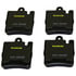 DX876 by MONROE - Total Solution Semi-Metallic Brake Pads