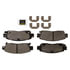 DX883 by MONROE - Total Solution Semi-Metallic Brake Pads