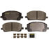 DX884 by MONROE - Total Solution Semi-Metallic Brake Pads