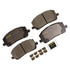 DX884 by MONROE - Total Solution Semi-Metallic Brake Pads