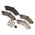 DX882 by MONROE - Total Solution Semi-Metallic Brake Pads