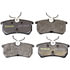 DX886 by MONROE - Total Solution Semi-Metallic Brake Pads