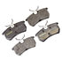 DX886 by MONROE - Total Solution Semi-Metallic Brake Pads