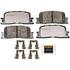 DX885 by MONROE - Total Solution Semi-Metallic Brake Pads