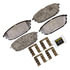 DX892 by MONROE - Total Solution Semi-Metallic Brake Pads
