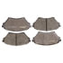 DX890 by MONROE - Total Solution Semi-Metallic Brake Pads