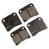 Monroe DX9 Disc Brake Pad Set Prem Semi-Met Brakes