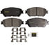 DX906 by MONROE - Total Solution Semi-Metallic Brake Pads