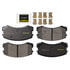 DX904 by MONROE - Total Solution Semi-Metallic Brake Pads