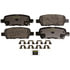 DX905 by MONROE - Total Solution Semi-Metallic Brake Pads