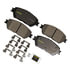 DX906A by MONROE - Total Solution Semi-Metallic Brake Pads