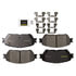 DX906 by MONROE - Total Solution Semi-Metallic Brake Pads