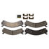 DX909 by MONROE - Monroe Brakes Total Solution Semi-Metallic Brake Pads