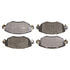 DX910 by MONROE - Monroe Brakes Total Solution Semi-Metallic Brake Pads