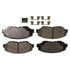 DX914 by MONROE - Total Solution Semi-Metallic Brake Pads