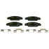 Monroe DX922A Disc Brake Pad Set Prem Semi-Met Brakes
