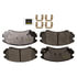 DX924 by MONROE - Total Solution Semi-Metallic Brake Pads